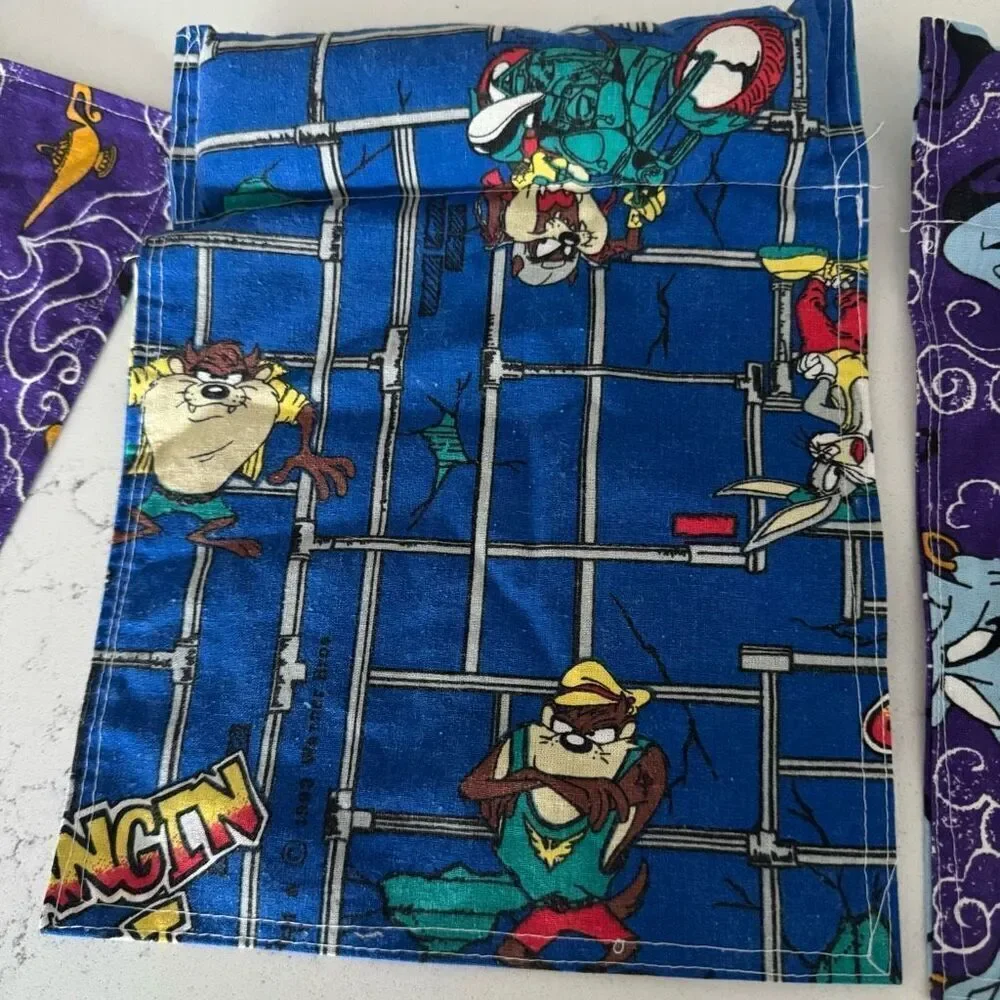 Vintage 80’s/90’s Character Fabric Squares